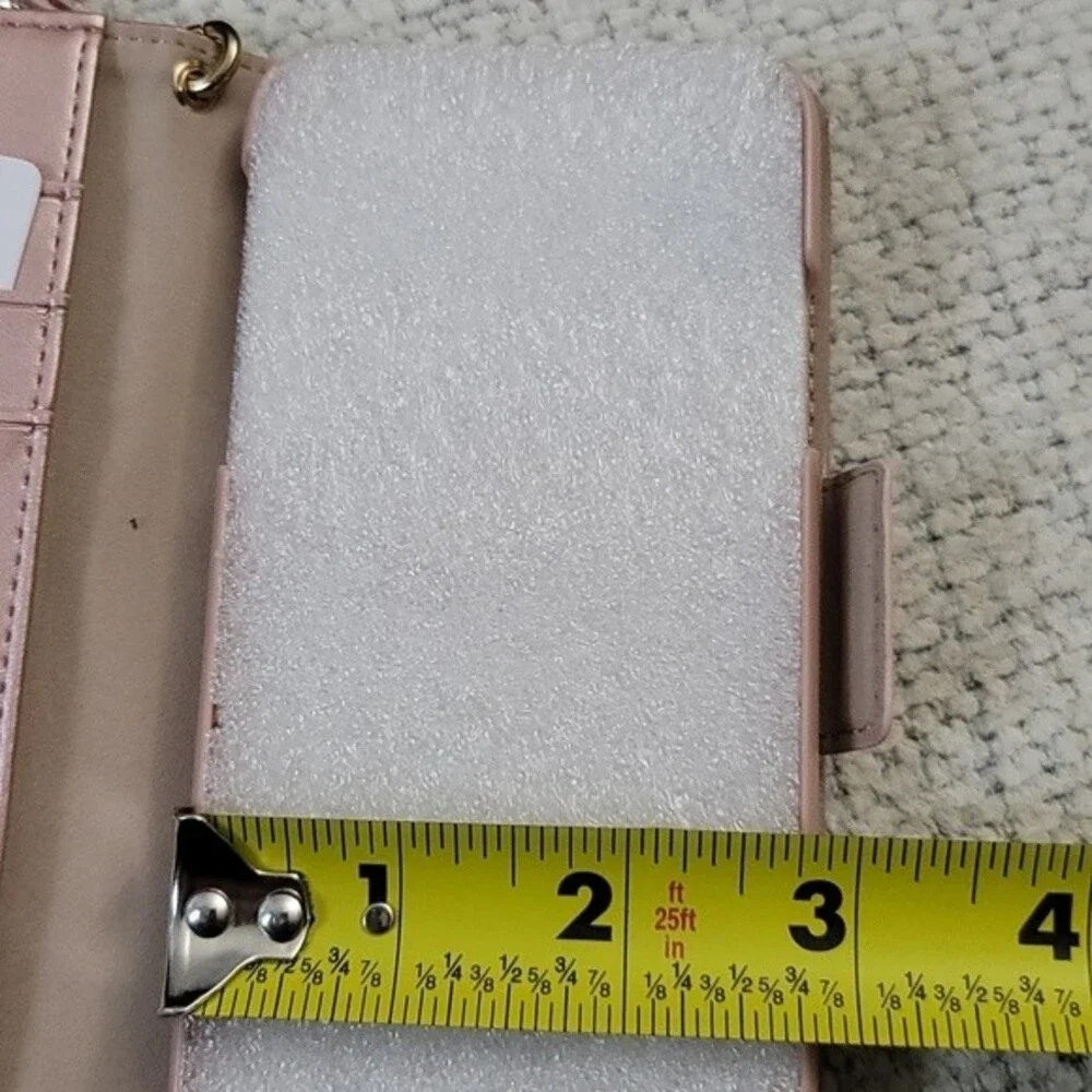 iPhone10 Pink Wallet phone case
